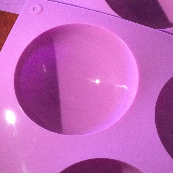 NWOT 5 Holes Semi Sphere Silicone Mold, 3 Pack - Picture 2 of 3